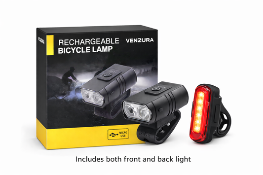 RECHARGEABLE BICYCLE LAMP SET